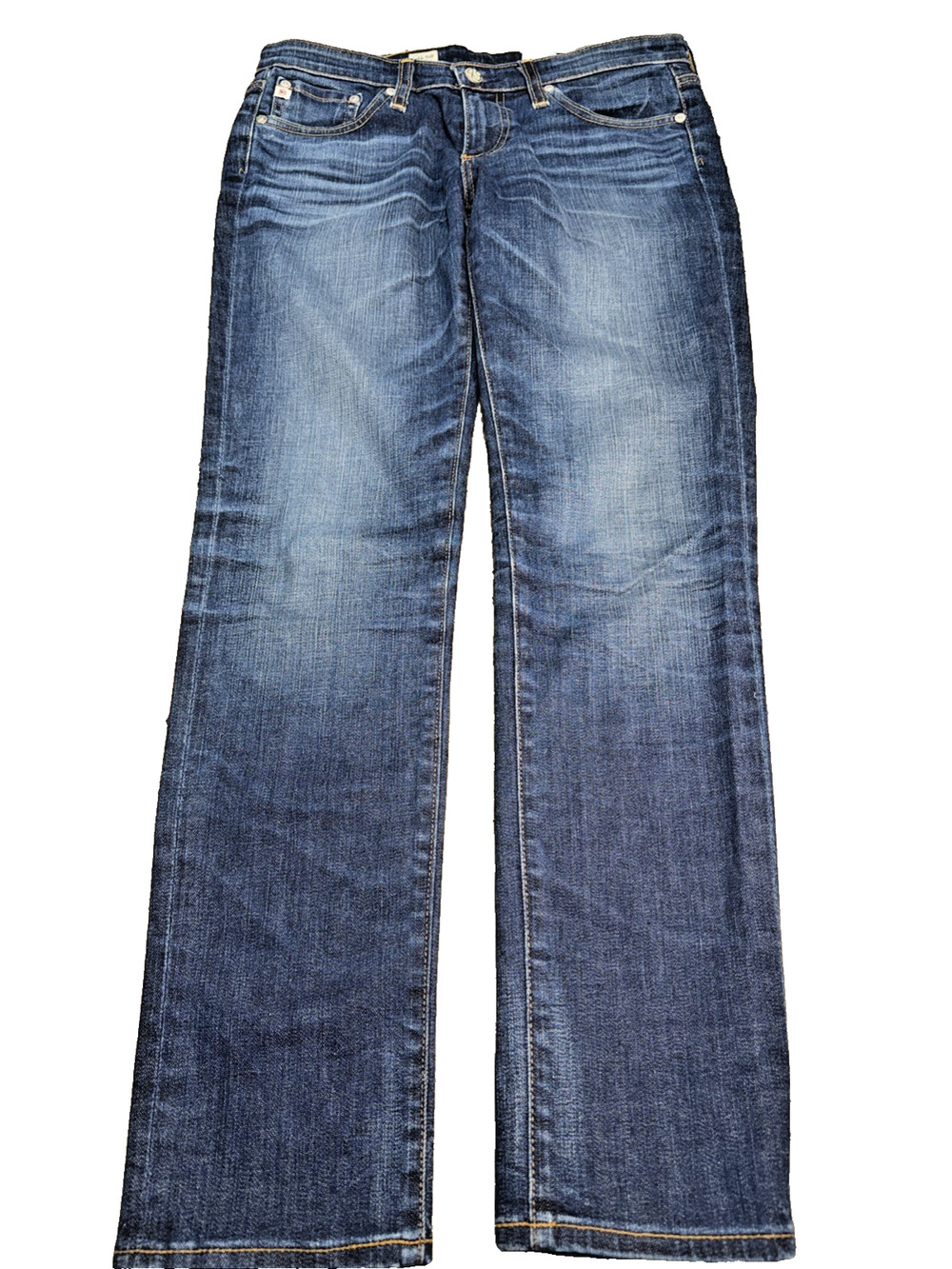 AG The Stilt Ankle Cigarette Jeans 4 / 27R Dark Wash Made USA